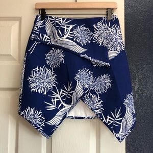Jaggar | asymmetrical blue skirt